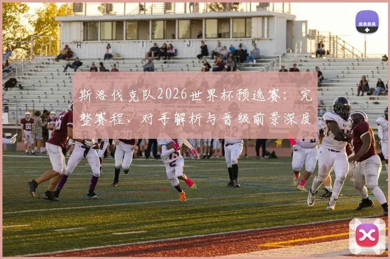 斯洛伐克队2026世界杯预选赛:完整赛程、对手解析与晋级前景深度评估